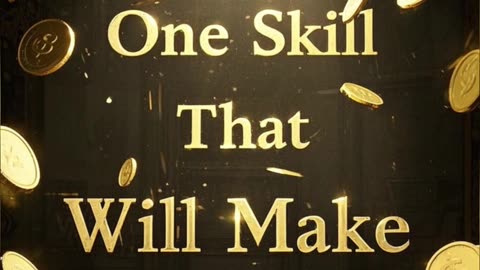One skill that makes you rich