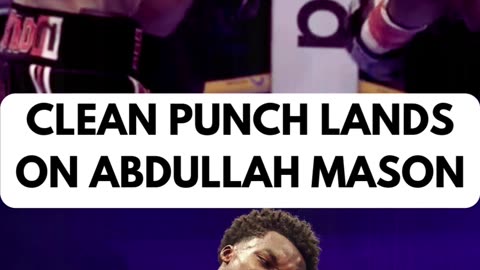 SAM NOAKES BLAST Mason with an UPPERCUT ON THE NOSE.