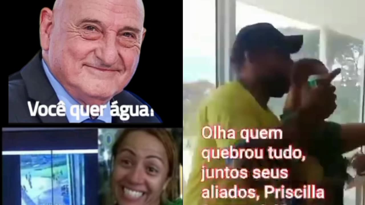 Missão dada, missão cumprida - quem deu que missão? Ana Priscila contratada da Globo para aflorar a irá dos manifestantes fala que Bolsonaro têm que morrer.