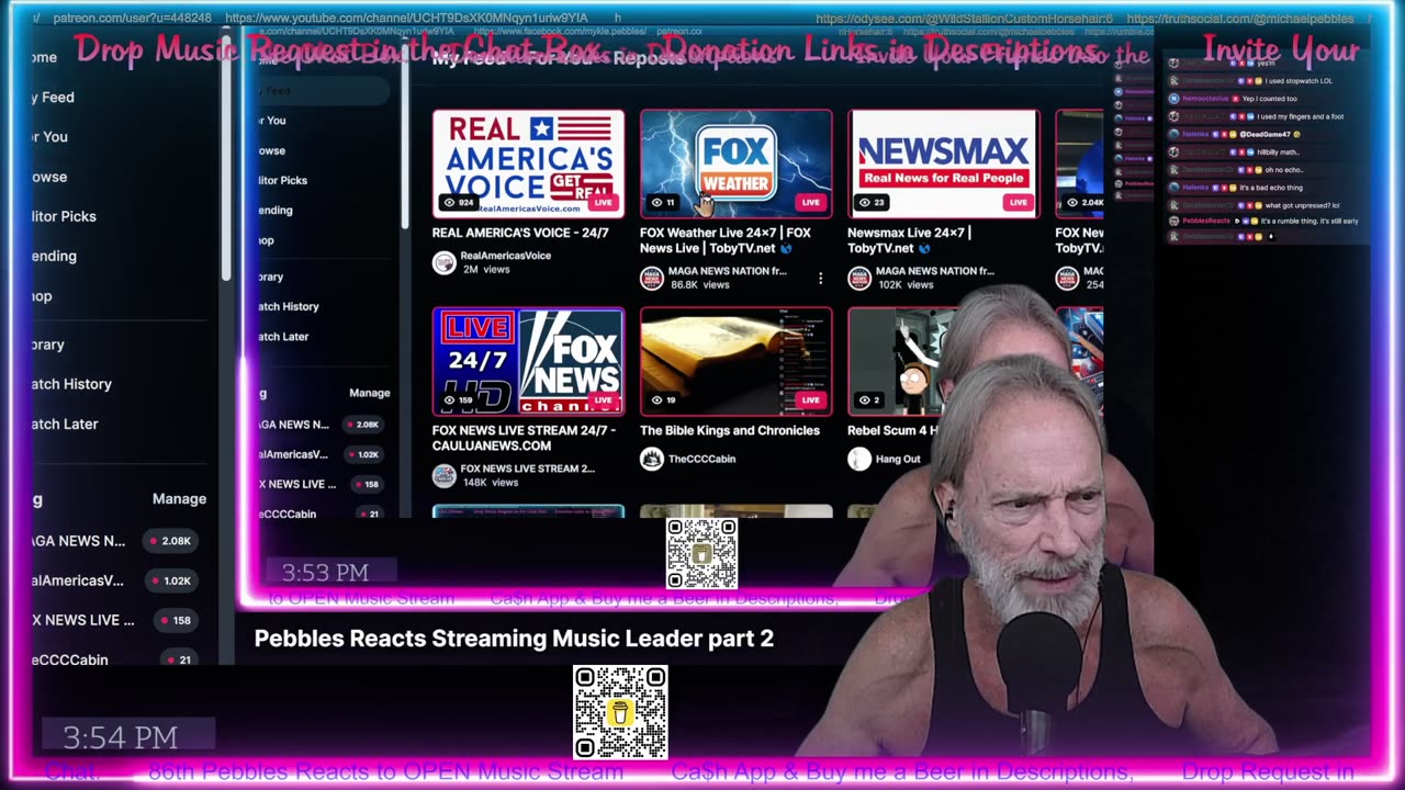 Pebbles Reacts Streaming Music Leader part 2