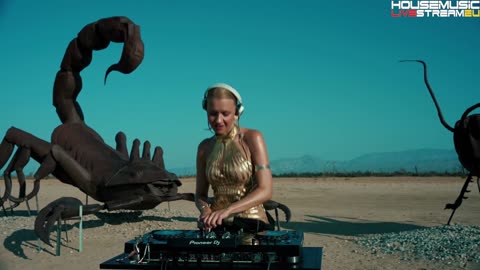 ANNIE SOLLANGE - Live @ Anza Borrego, California /Afro House /4k Dj Mix Argy Keinmusic Hugel 2025
