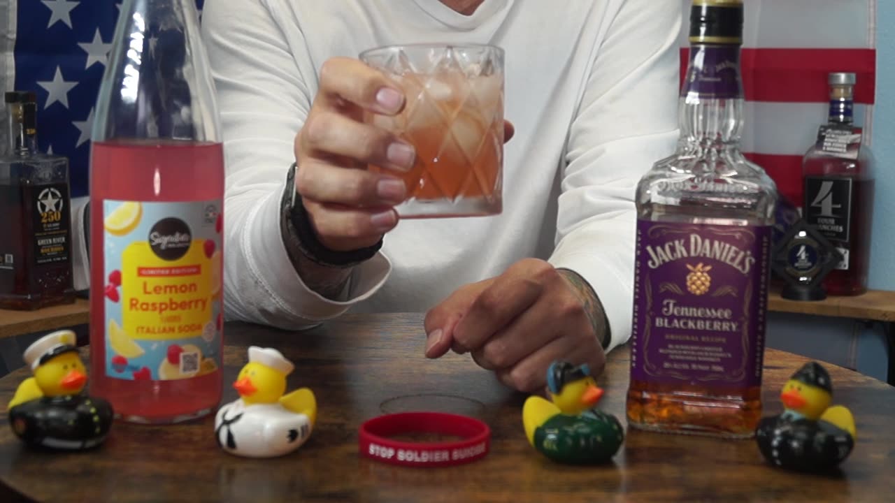 Galen Reichart - Jack Daniels Blackberry Whiskey & Signature Select Lemon Raspberry Italian Soda