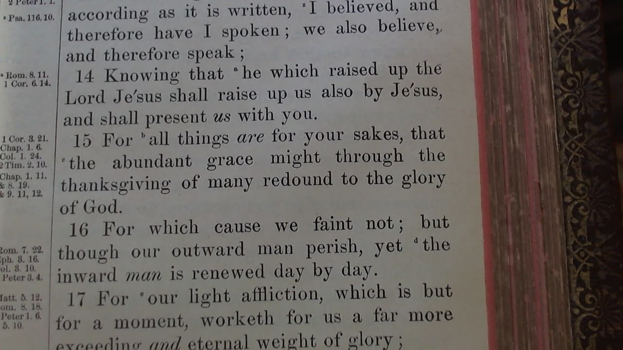 Yet the inward is renewed day by day.