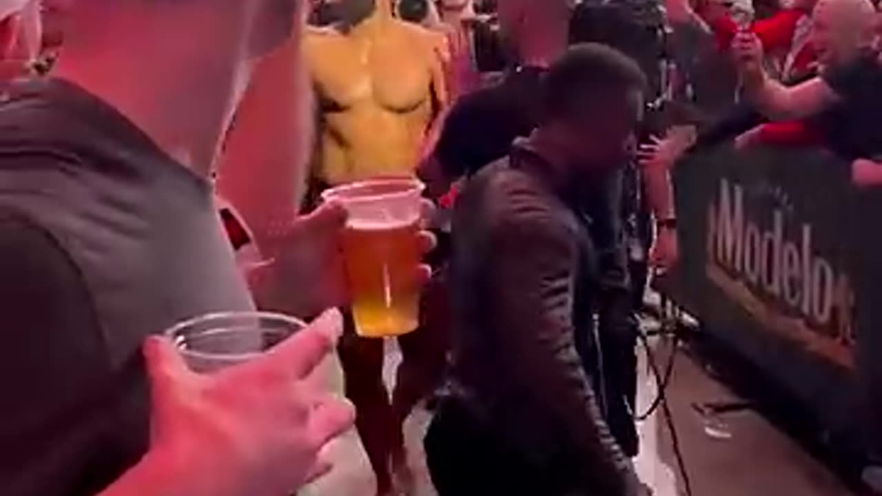 Viral: Offering UFC fighters beer after they fight