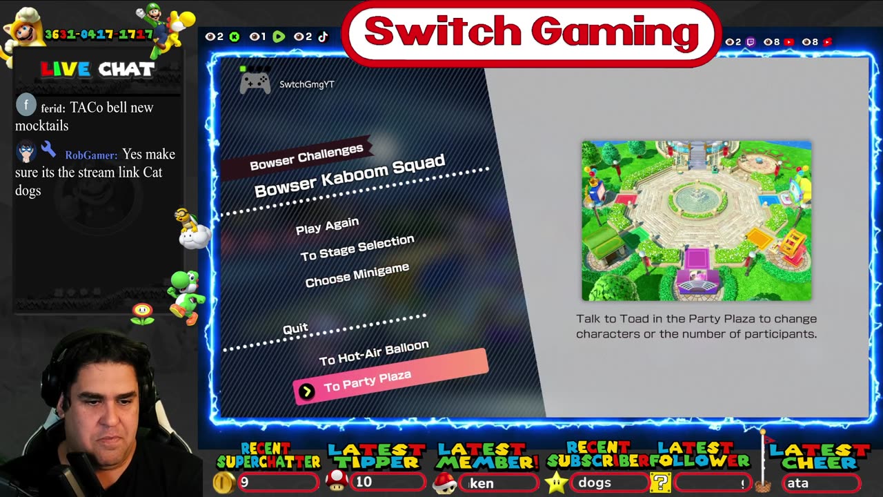 Super Mario Party Jamboree LIVE with Viewers on Nintendo Switch 2!