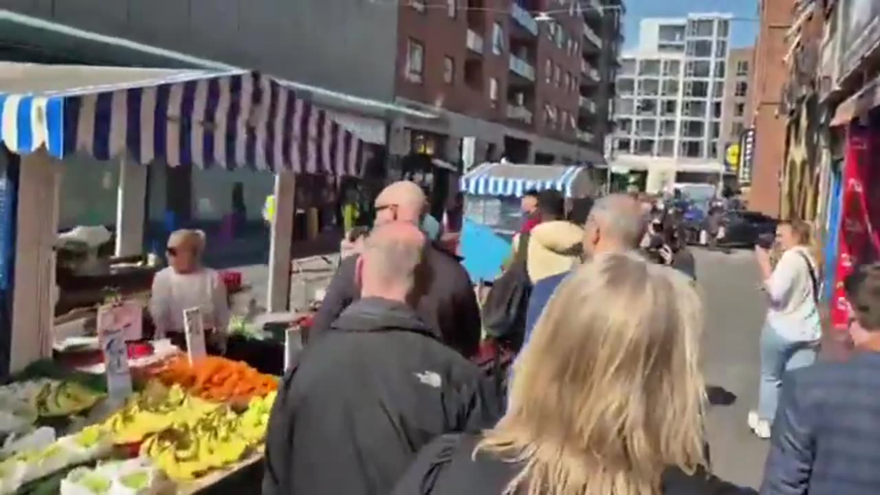 The Irish Prime Minister Michael Martin gets chased down the street by angry citizens