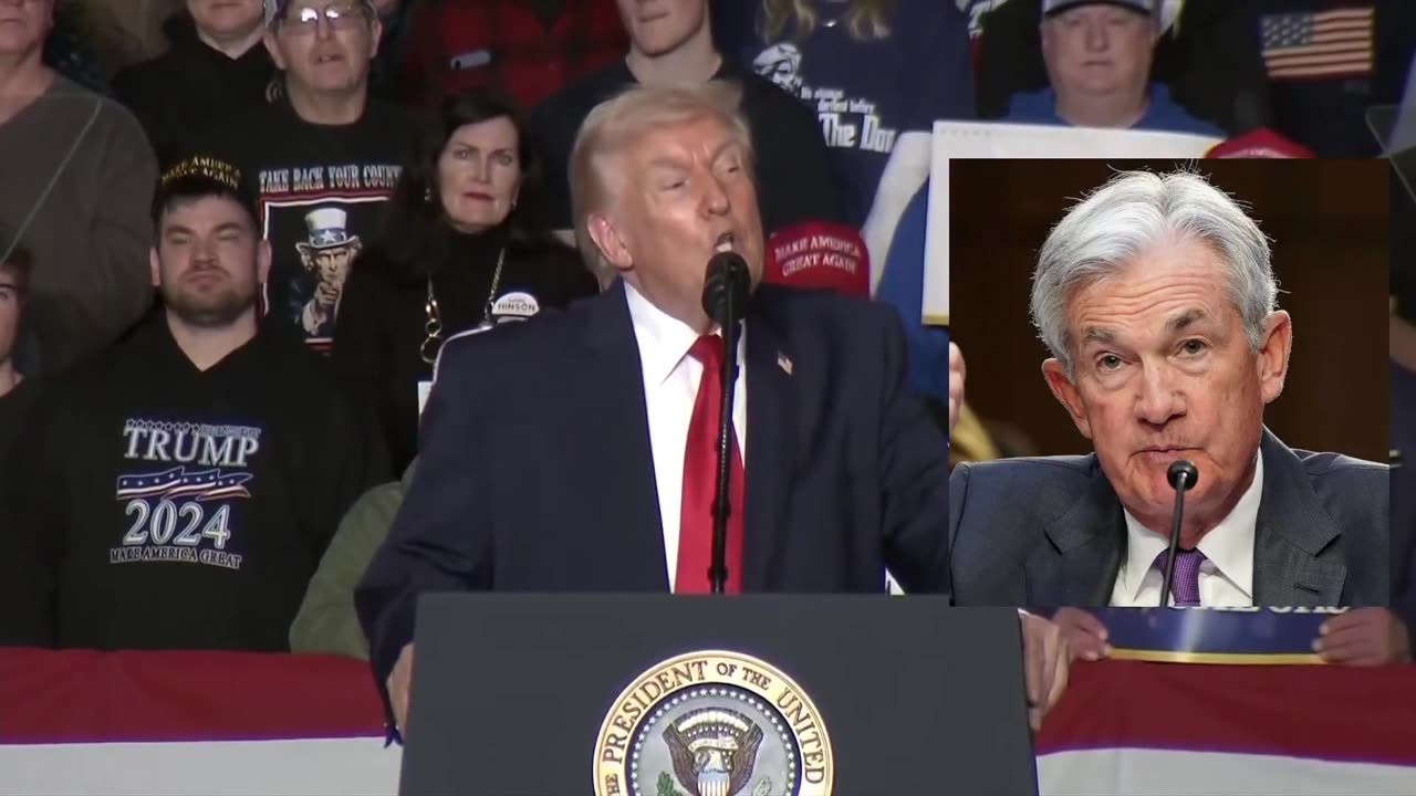 TRUMP DECLARES WAR ON THE FED — “I’LL FIRE POWELL, AND RATES WILL DROP FAST”