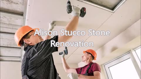 Alison Stucco Stone Renovation
