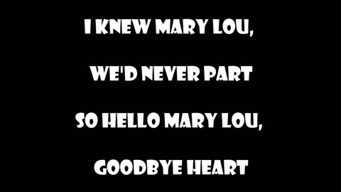The Statler Brothers - Hello Mary Lou - (Lyrics)