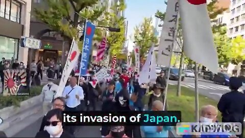 BREAKING: Japanese people are marching against Islamic invasion led by Japan First Party's newly-chosen female leader
