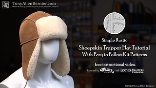 Sheepskin Trapper Hat