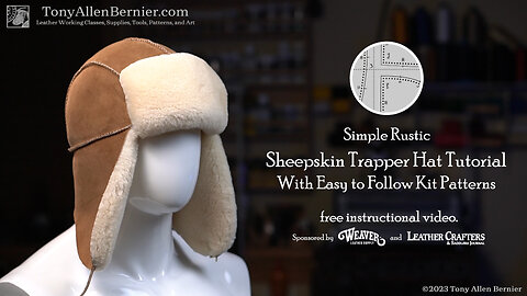 Sheepskin Trapper Hat