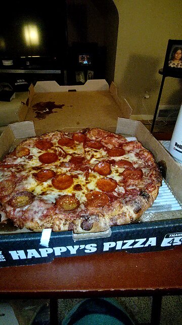 Meal, Happy's Pizza, Cherry Hill Rd, Dbn Hgts, MI, 1/19/26