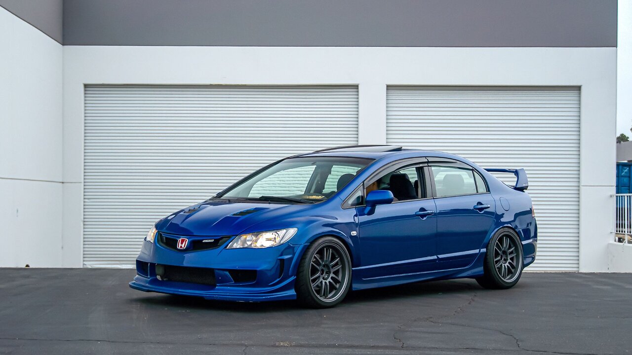 How Did This Builder Built A 2007 Honda Civic RR On A Budget? クリーンな市民