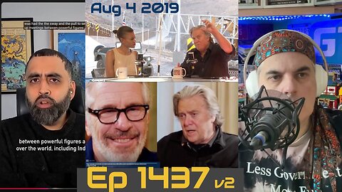 So did Candace Owens interview Jeffrey Epstein with Steve Bannon? (And 1436 recap) Ep 1437 v2