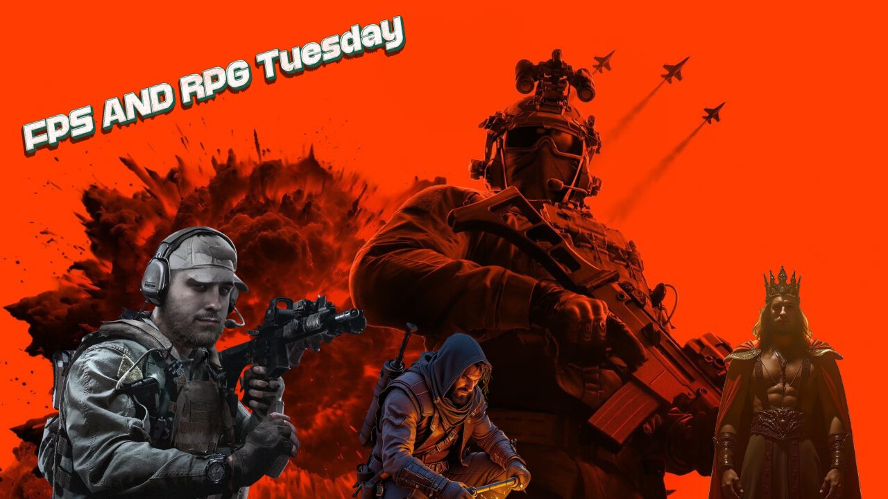 FPS AND RPG MONDAY||| FOR THE MEN!!! ||| SKYRIM AE AND BATTLEFIELD 6||| 1080p 60fps