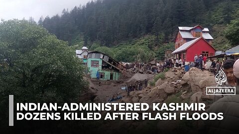 At least 56 killed after torrential rains trigger flash floods in Kashmir