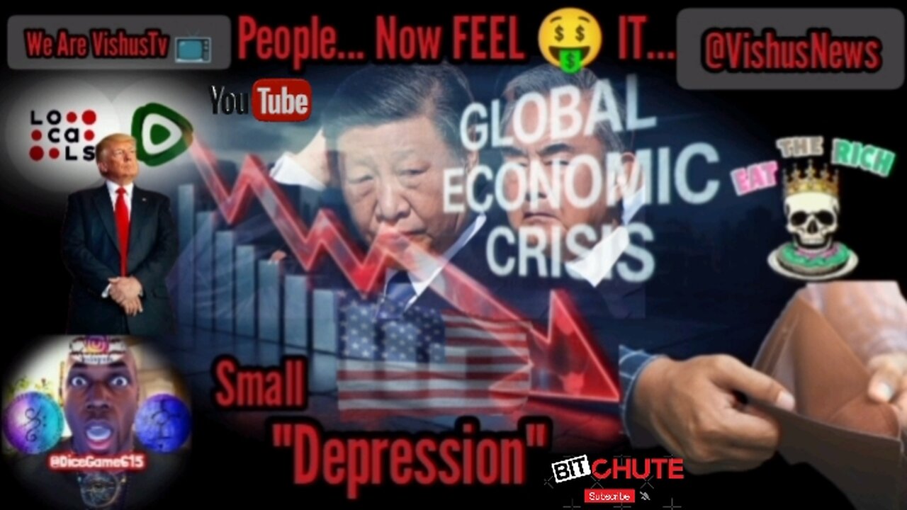 People's Now FEEL 🤑 It... "SMALL DEPRESSION" #VishusTv 📺