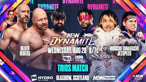 Live streaming AEW Dynamite and chatting on this wonderful day!!
