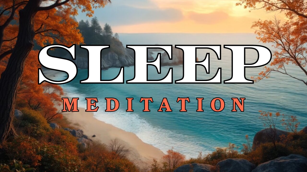 Autumn Mountain by the Beach | Peaceful Piano Sleep & Meditation