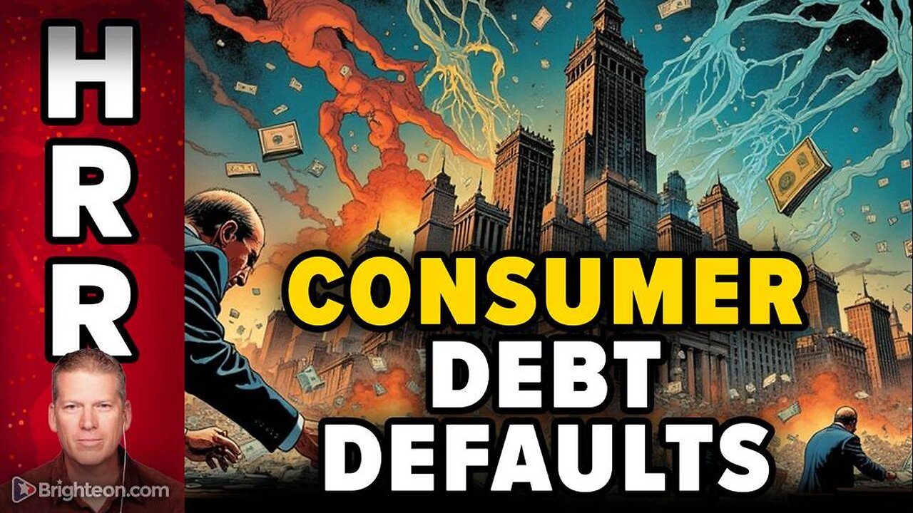 The coming wave of CONSUMER DEBT DEFAULTS will decimate financial institutions