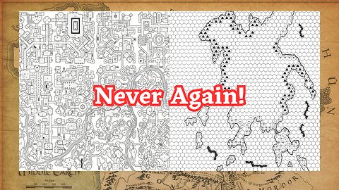 Why I'll Never Run a Megadungeon or Long Hexcrawl Again