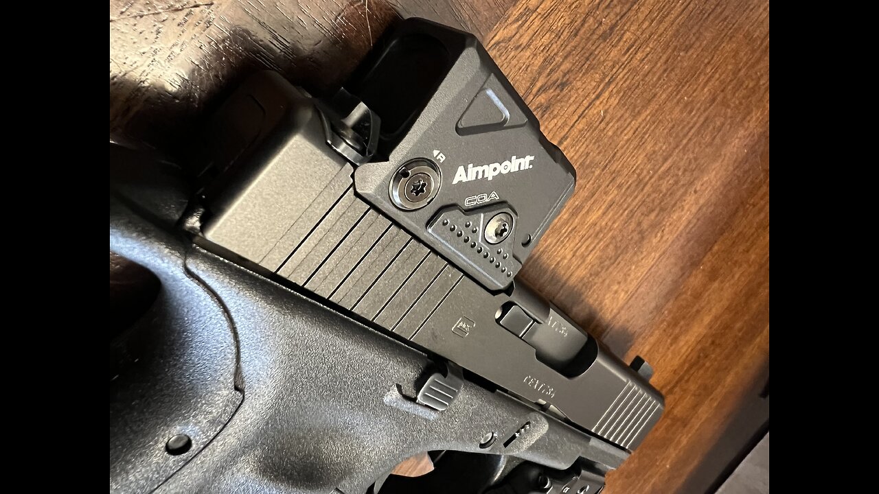 Is the Aimpoint COA the best pistol red dot?!
