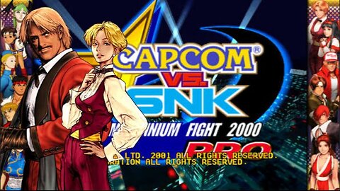 Capcom Vs. SNK: Millennium Fight 2000 Pro - Arcade - King r1/Rugal r3