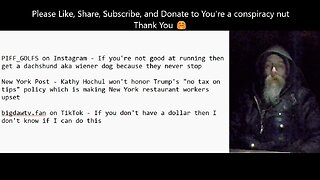 Dachshunds as running trainers, Kathy Hochul refuses No Tax On Tips, Great Deal for a Dollar