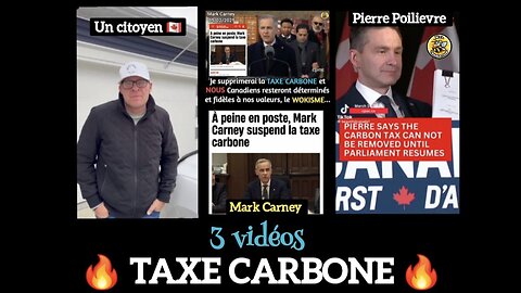 🔥 L’abolition de la TAXE CARBONE... yé 🎉 voici 👇 (3 vidéos)