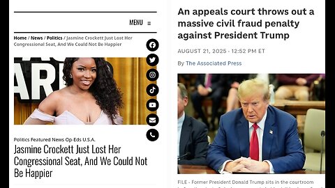 #Trump beats civil fraud case, #JasmineCrocket removed from congress, and more!