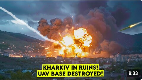 Kharkiv Leveled Russia’s Most Brutal Strike Caught on Camera! UAV BASE DENAZIFIED