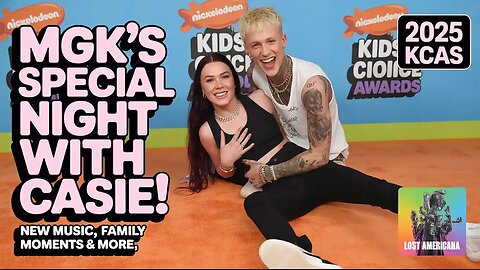 Machine Gun Kelly & Daughter Casie Shine at 2025 Kids’ Choice Awards | New Album & Family Moments