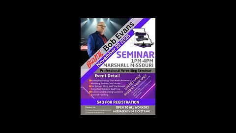 Brutal Bob Evens Seminar