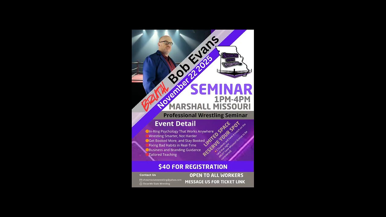 Brutal Bob Evens Seminar