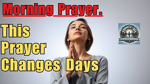 ✨ Powerful Morning Prayer for Peace & Healing ✨ Start Your Day Right with God!
