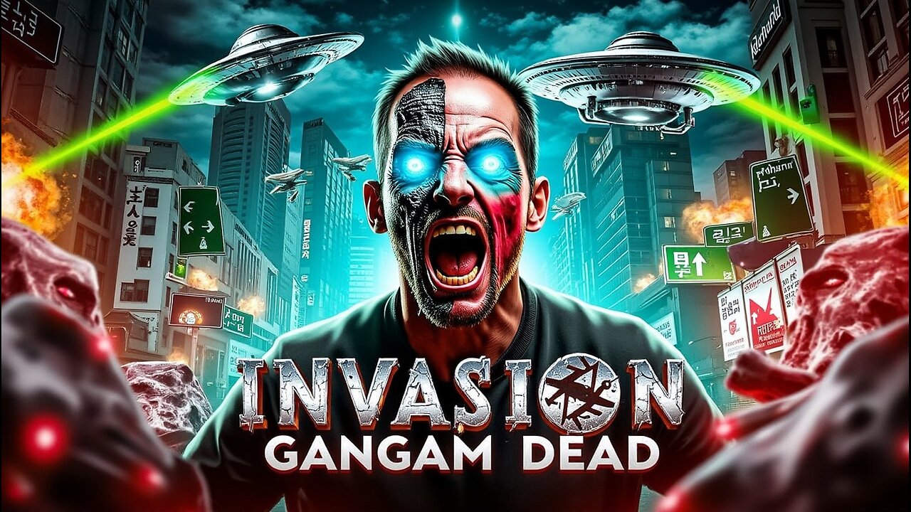 Invasion: Gangnam Dead – Official Trailer (2025) | Zombie vs Alien Sci-Fi Horror