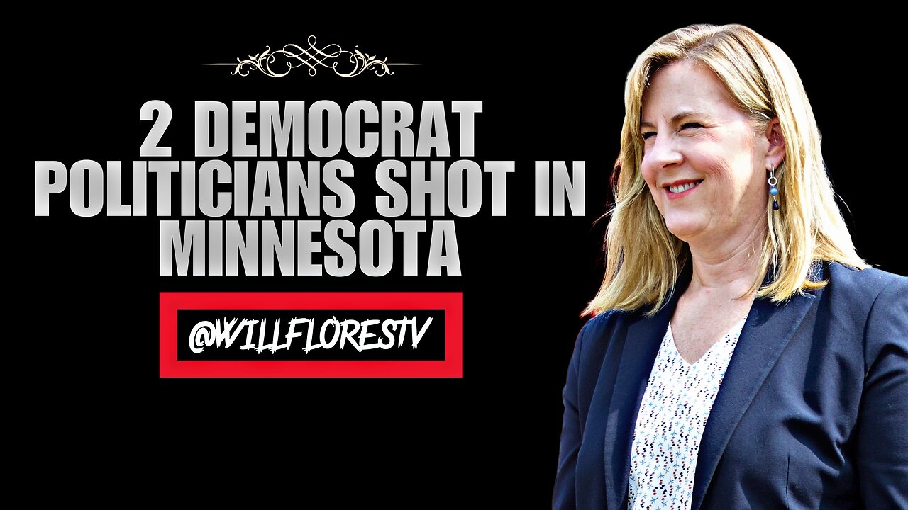 🚨 2 Democrat Politicians Shot In Minnesota