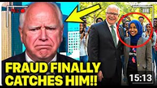 Tim Walz SURRENDERS and RUNS OFF MSNBC as his Scams BLOW-UP in his Face!!!