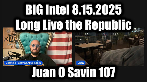 Long Live the Republic. 8-15-25-AT-2PM-CST-15G-EST #TRUTH