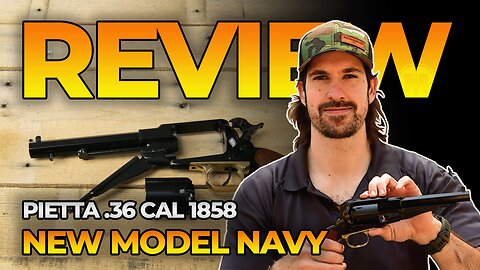 Muzzleloader Review | 36 Cal Pietta™ 1858 New Model Navy - Muzzle-Loaders.com