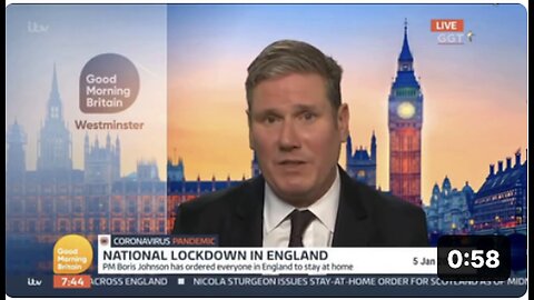 "Keir Starmer on Addressing Anti-Vaxxers, Potentially Endorsed as UK PM by WEF"