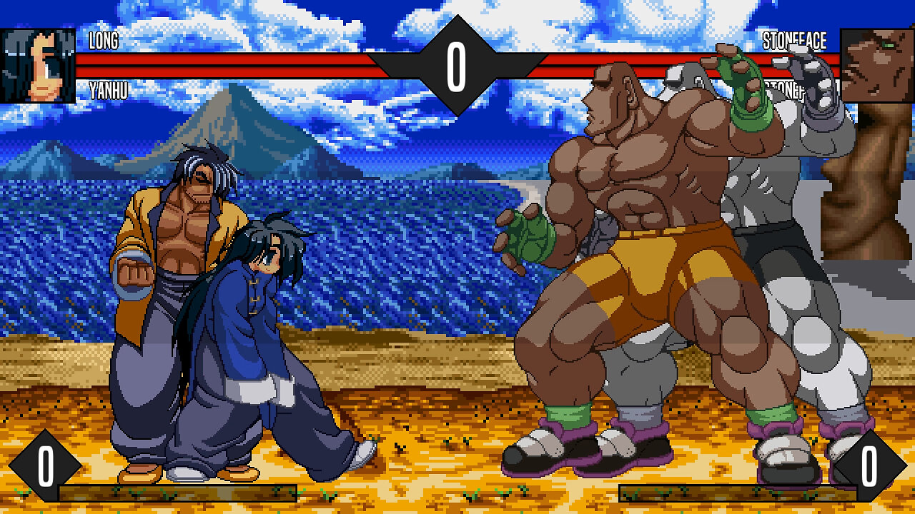 MUGEN - Original Characters - Long & Yanhu vs. Stoneface x2 - Download