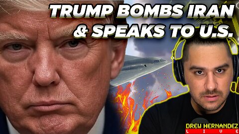 BREAKING: PRESIDENT TRUMP BOMBS IRAN & ADDRESSES THE UNITED STATES