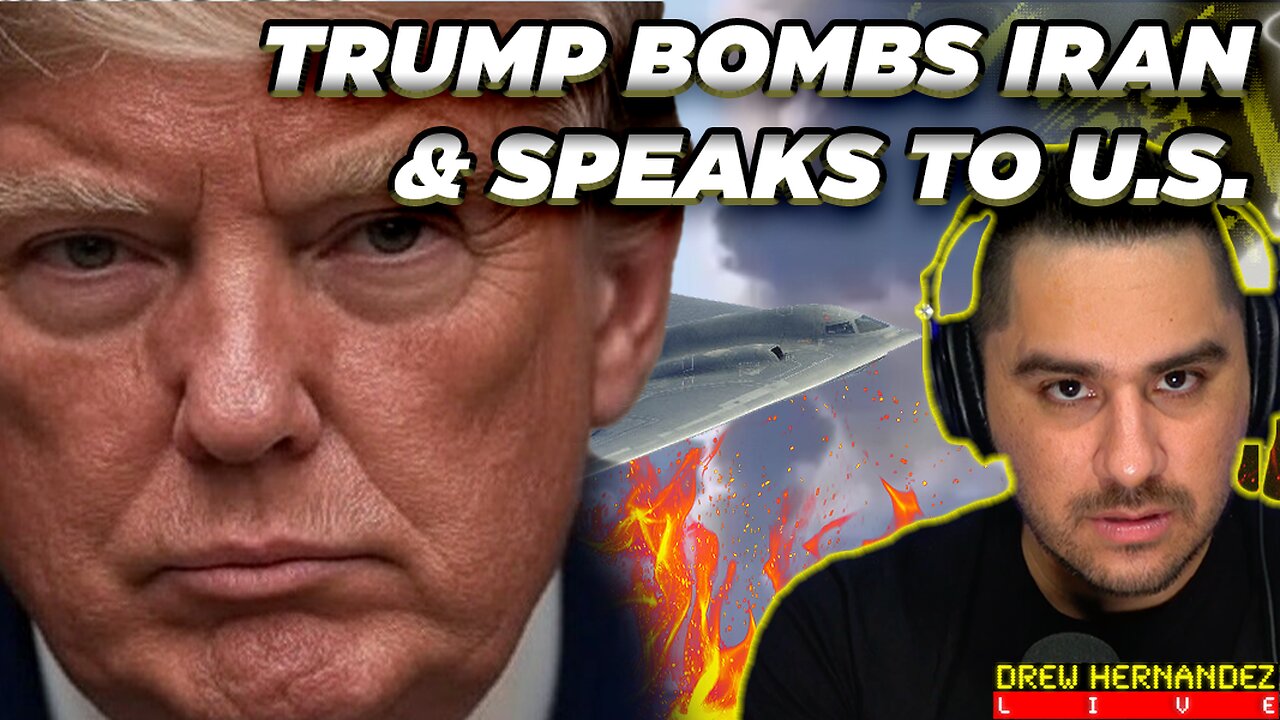 BREAKING: PRESIDENT TRUMP BOMBS IRAN & ADDRESSES THE UNITED STATES