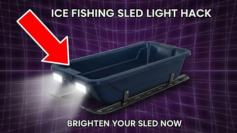 Adding Some Lighting to My Ice Sled