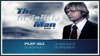 The Invisible Man - DVD Menu