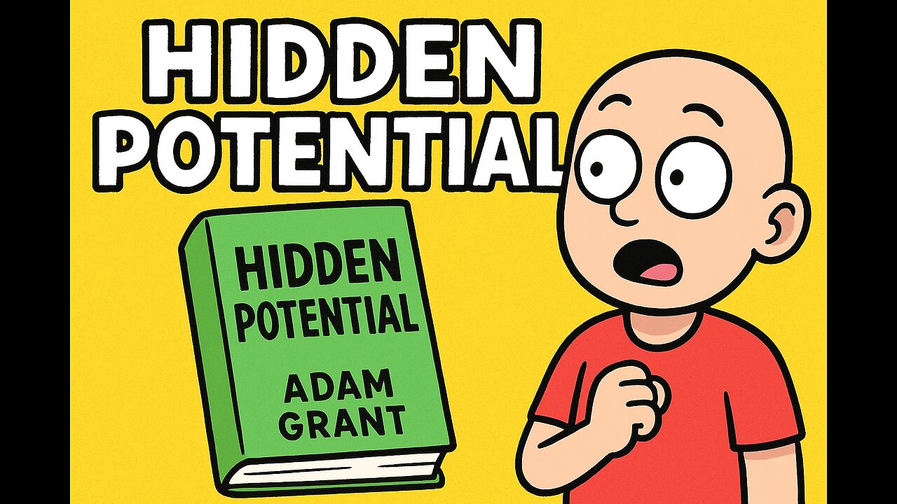Hidden Potential | Adam Grant Book Summary