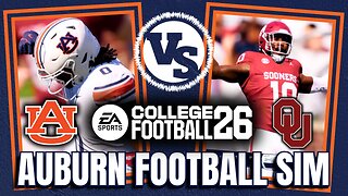 Auburn vs. Oklahoma Simulation | College Football 26 | Who Will Win?