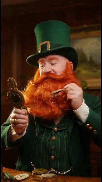 The Leprechaun's Daily Groom 🧔‍♂️
